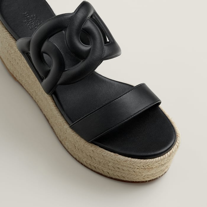 Noir Ithea 30 Espadrille