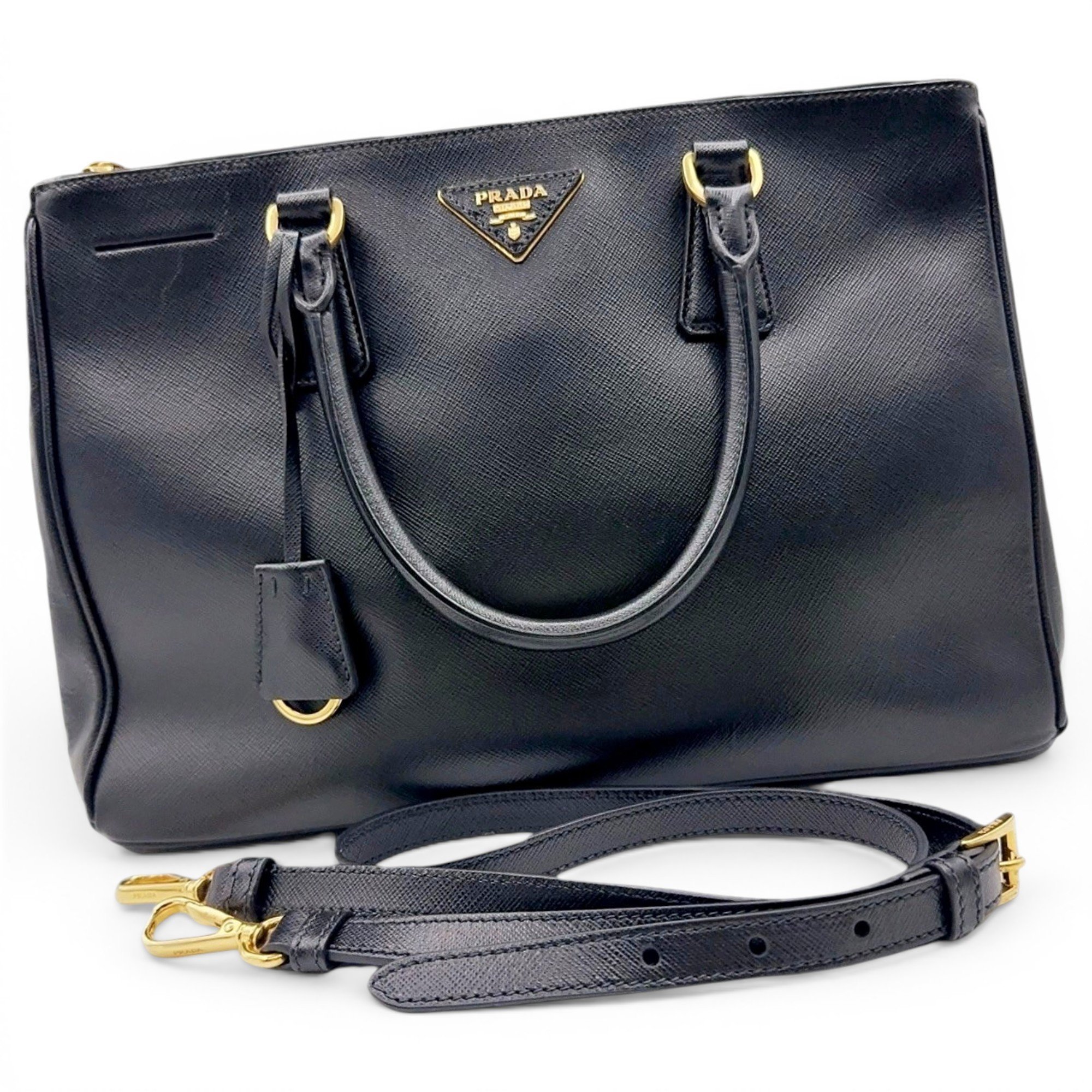 Galleria leather handbag