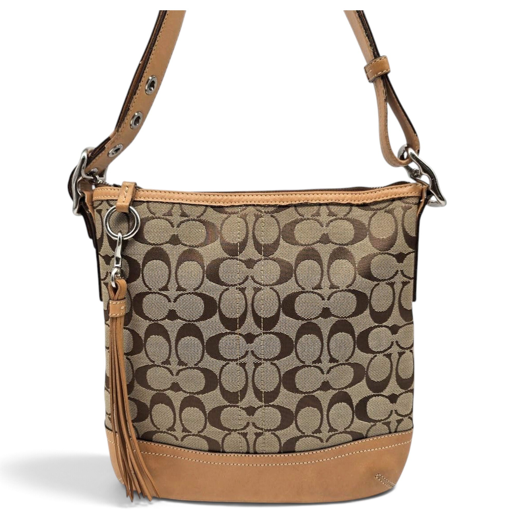 Leather handbag