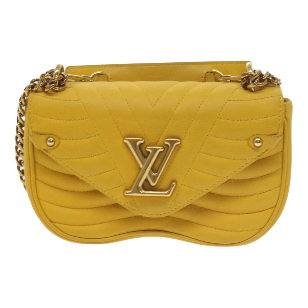 New Wave leather handbag