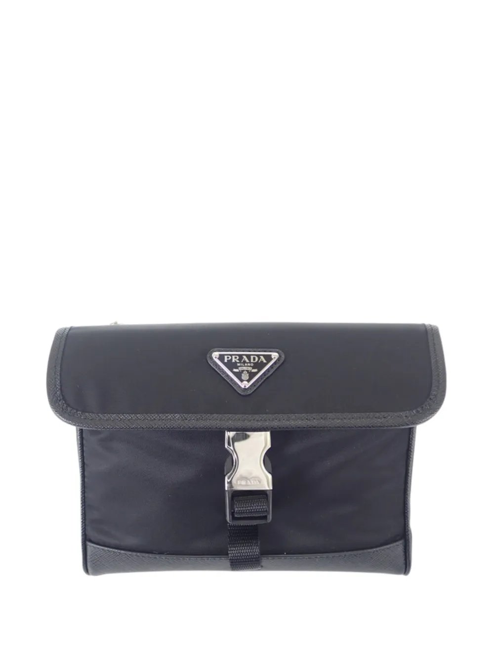 2013-2026 Saffiano Trimmed Tessuto Buckle Messenger Bag crossbody bag