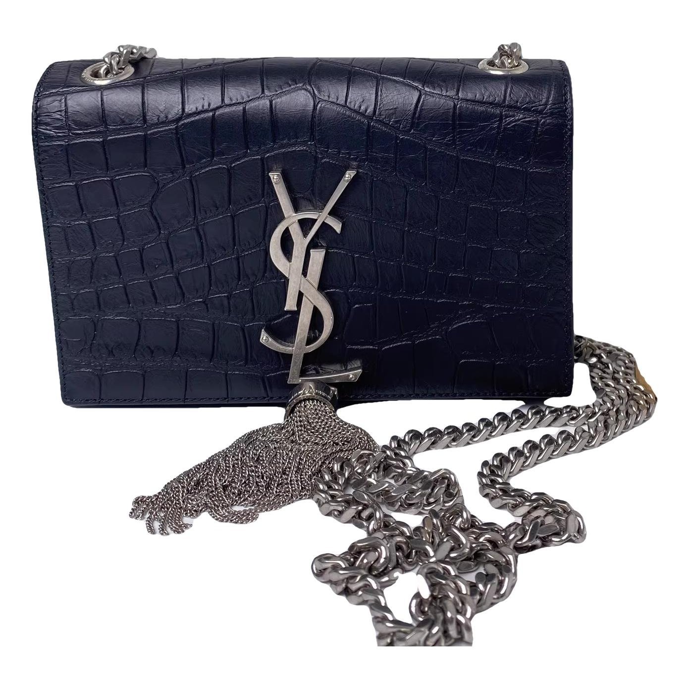 Pompom Kate leather handbag