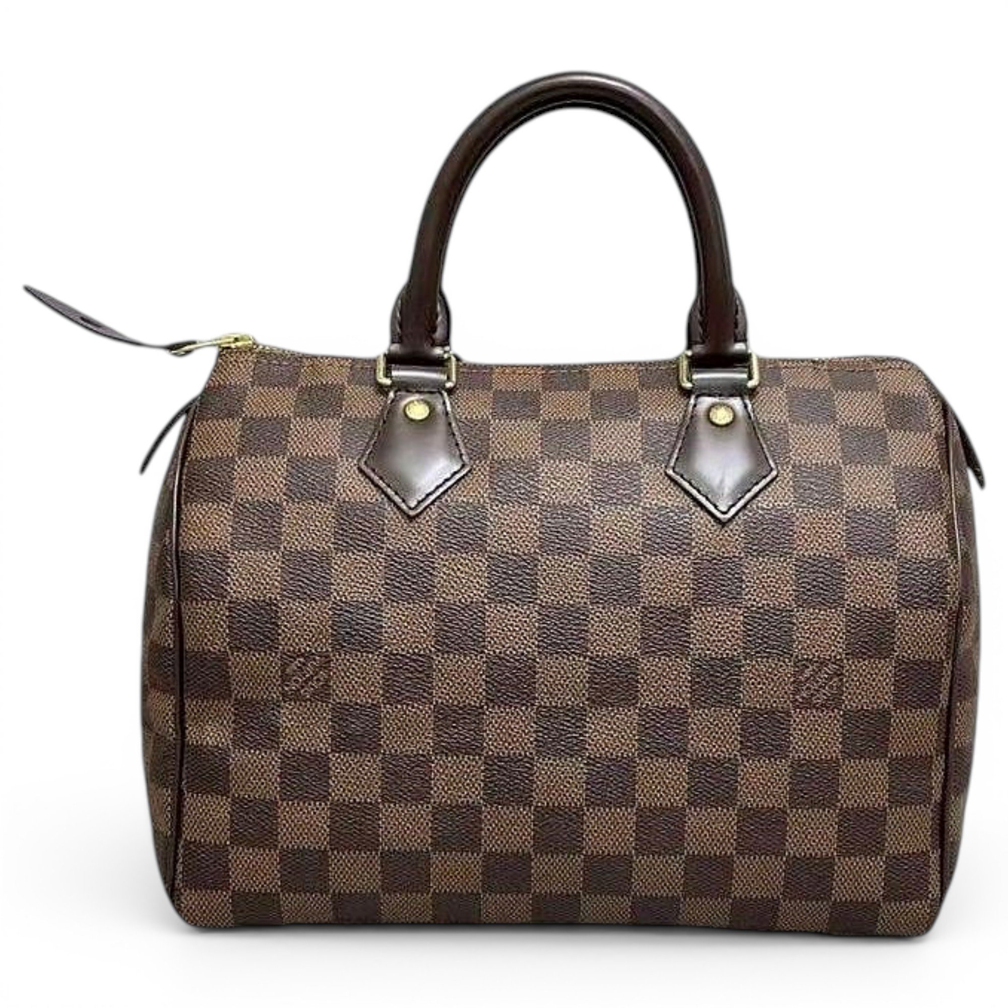 Speedy leather handbag