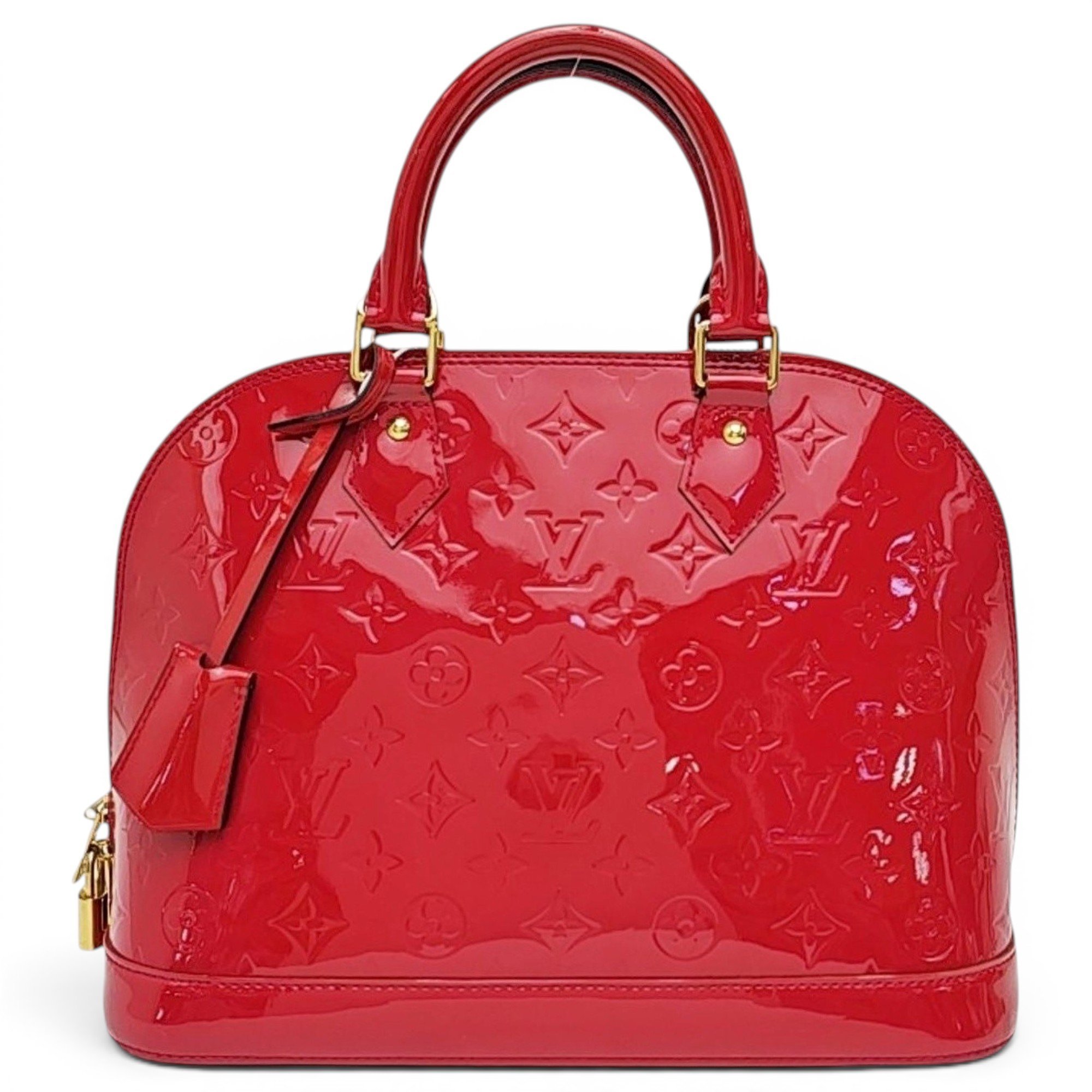 Alma patent leather handbag