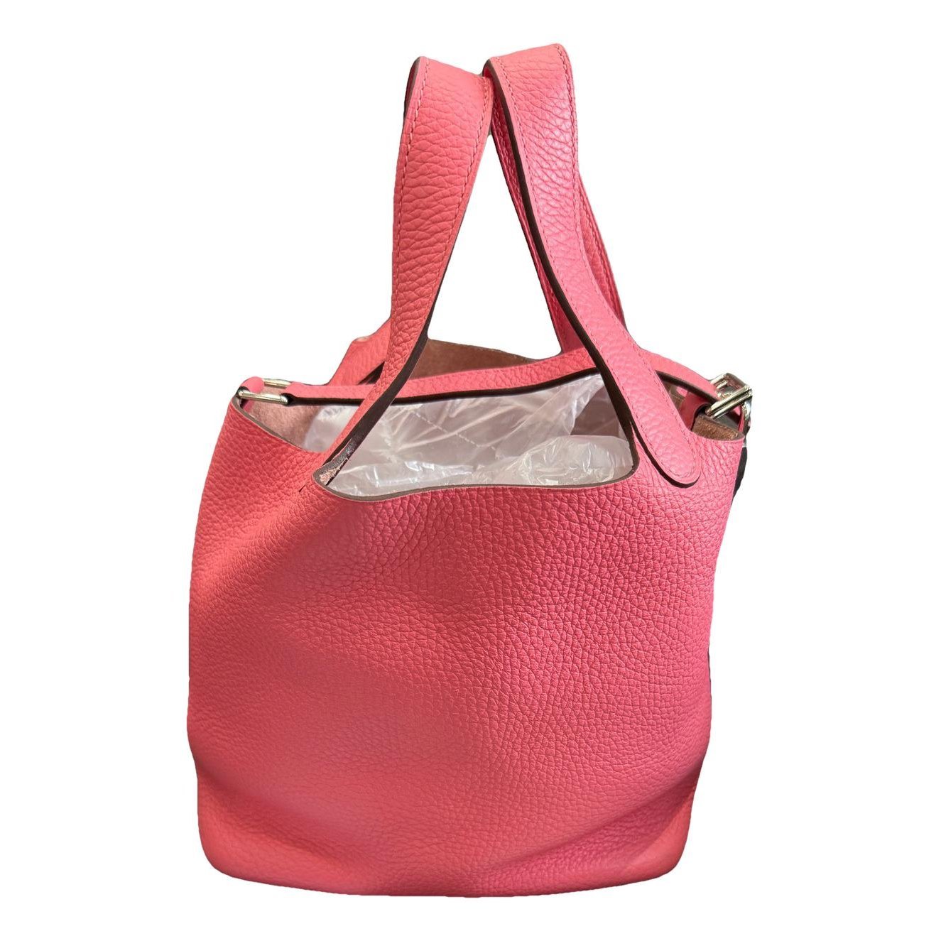 Picotin leather handbag