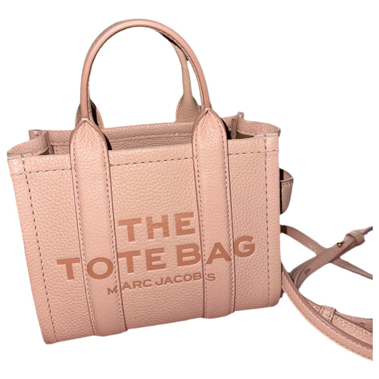 The Tag Tote leather mini bag
