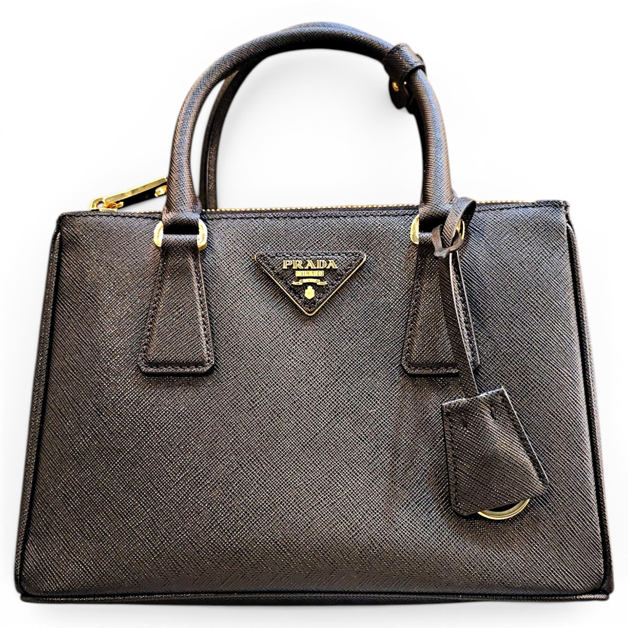 Galleria leather handbag