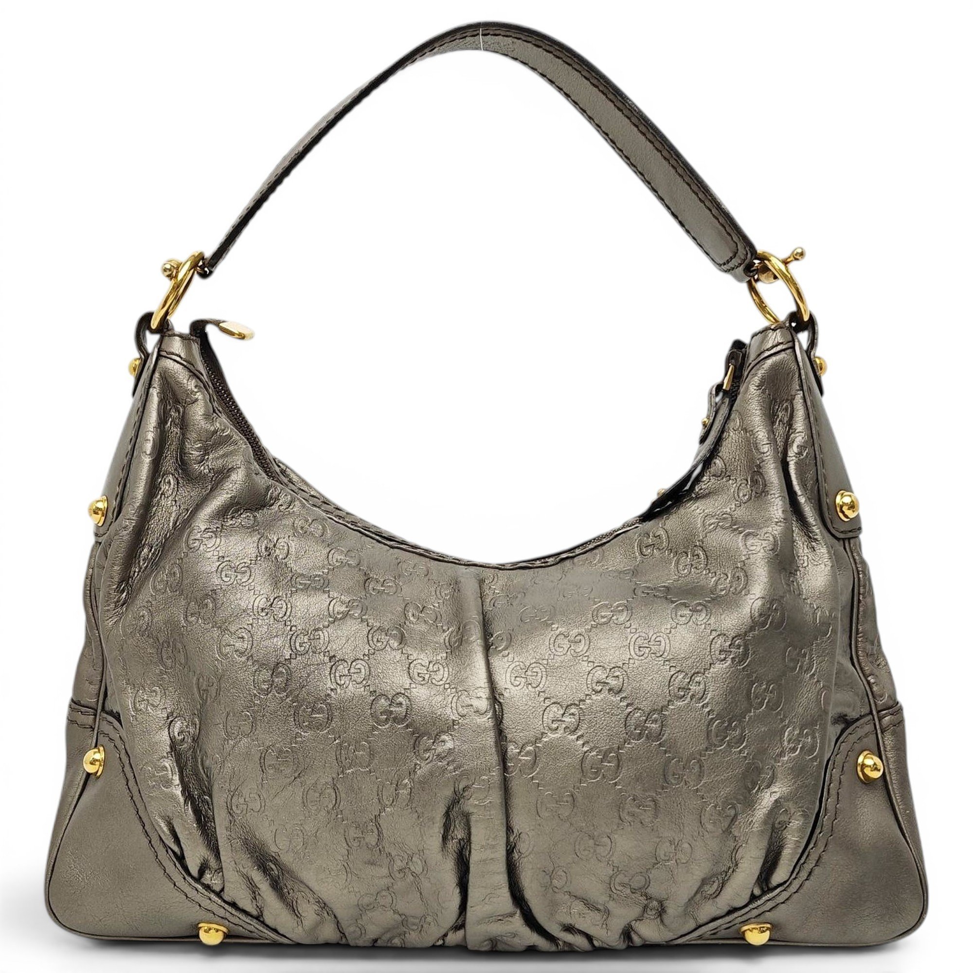 Jockey leather handbag