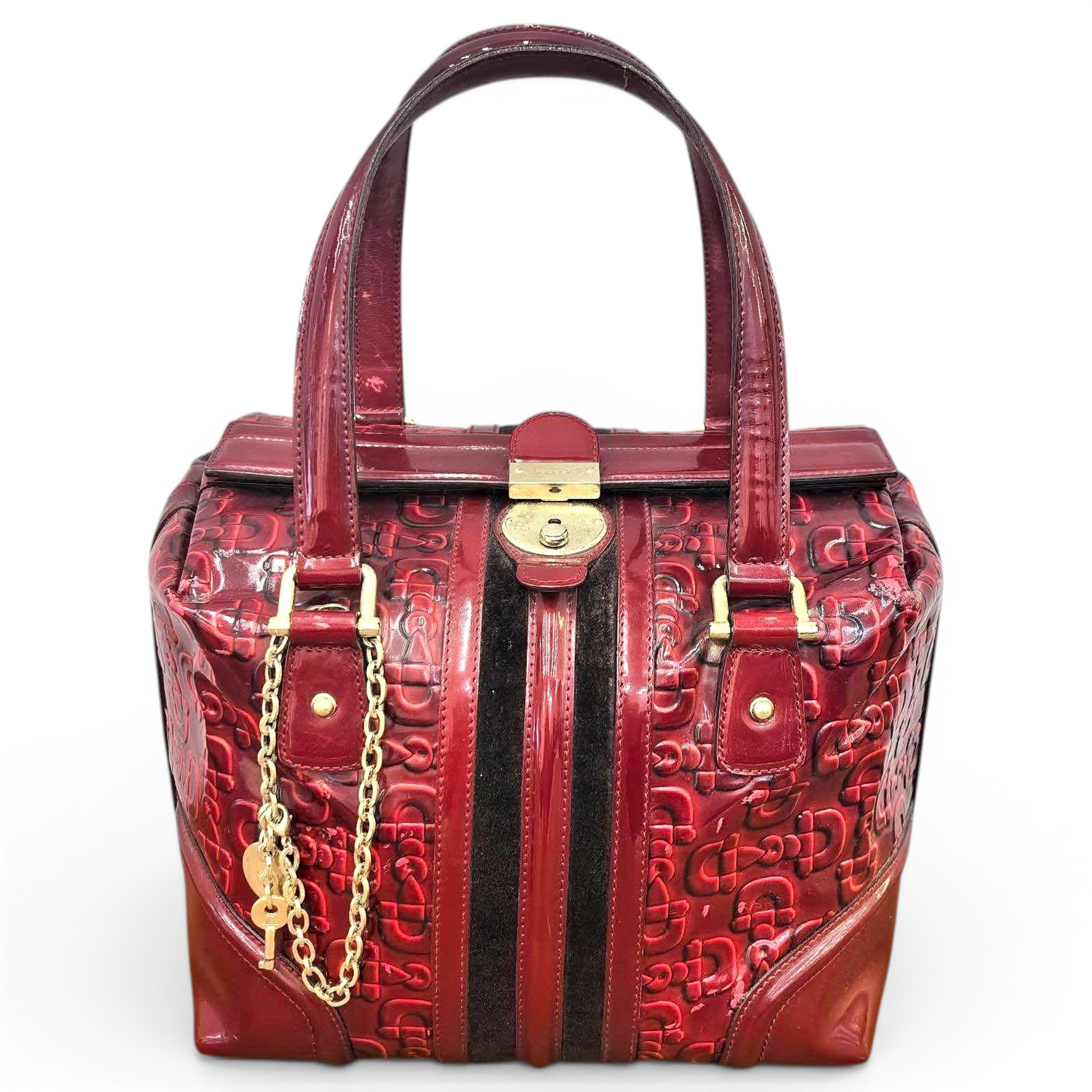 Leather handbag