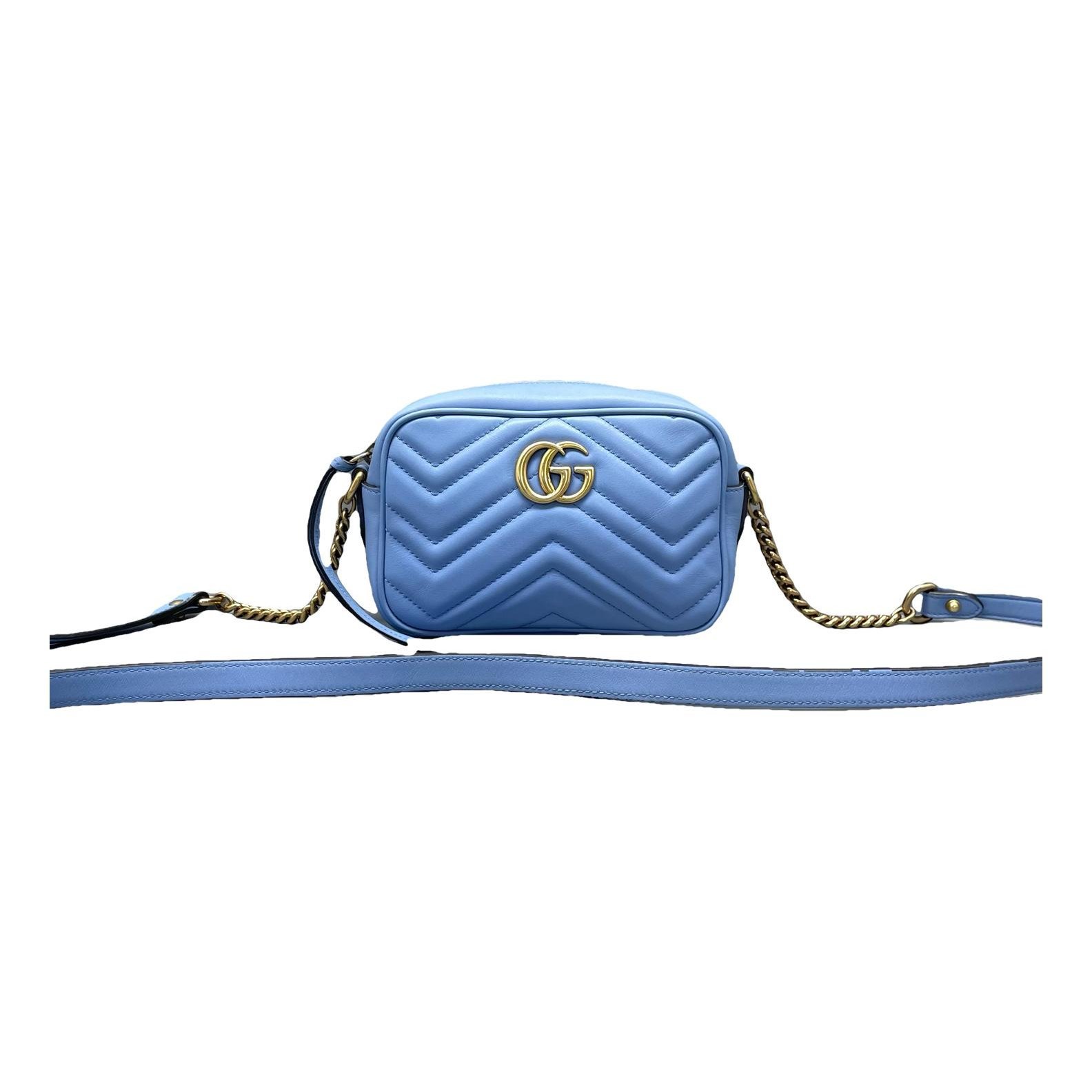 GG Marmont Chain Matelasse leather handbag
