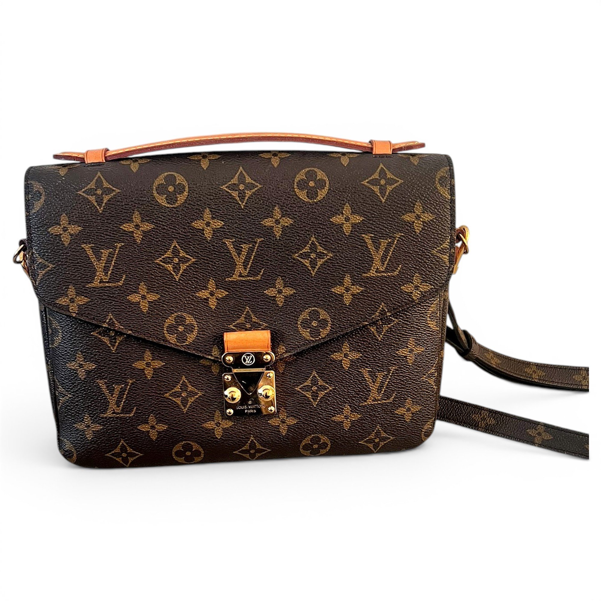 Metis leather crossbody bag