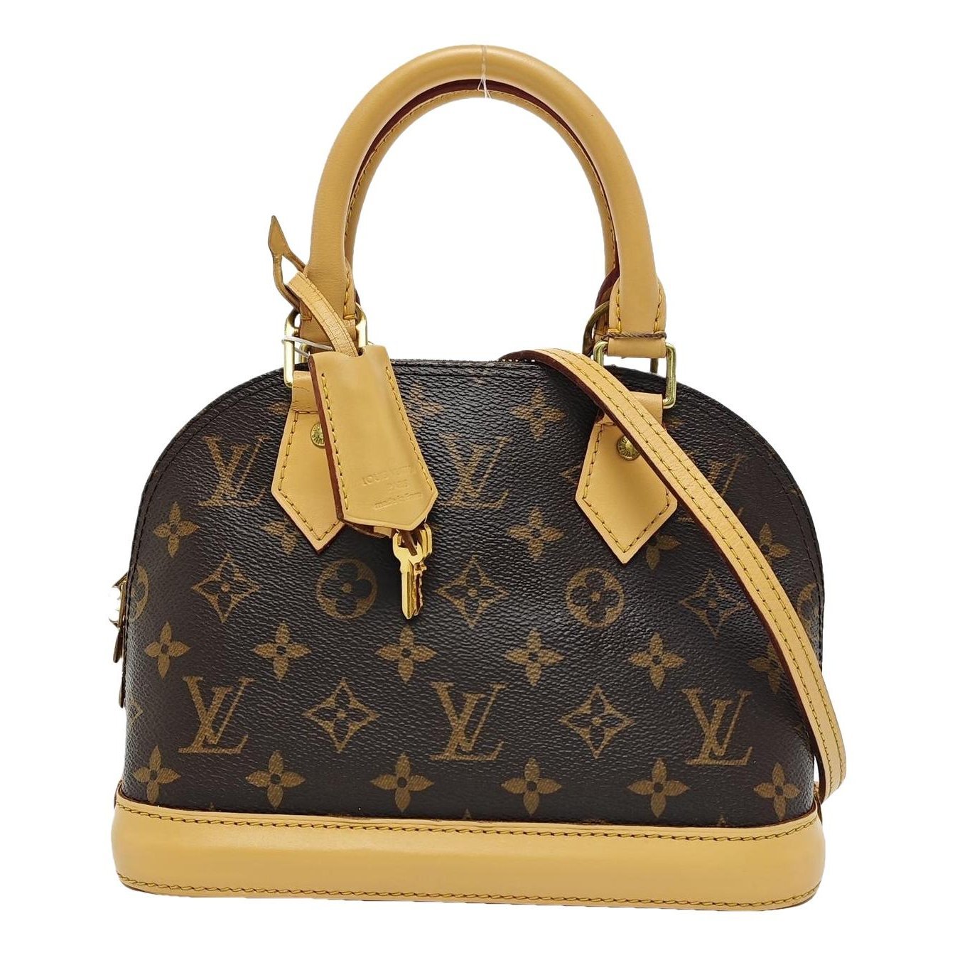 Alma leather handbag