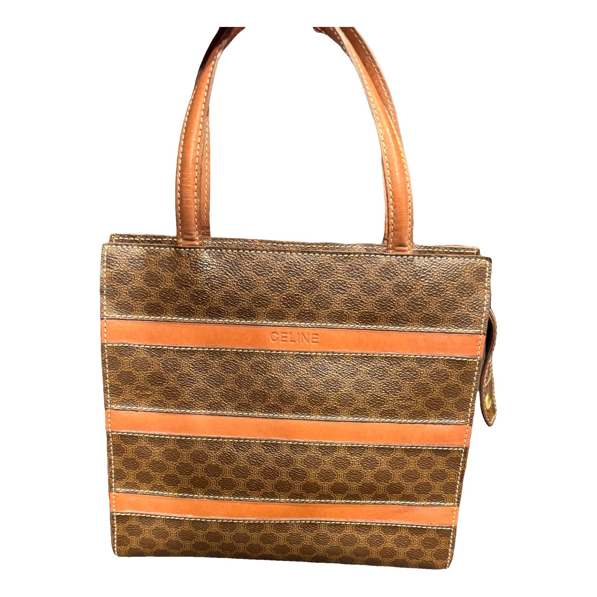 Leather tote