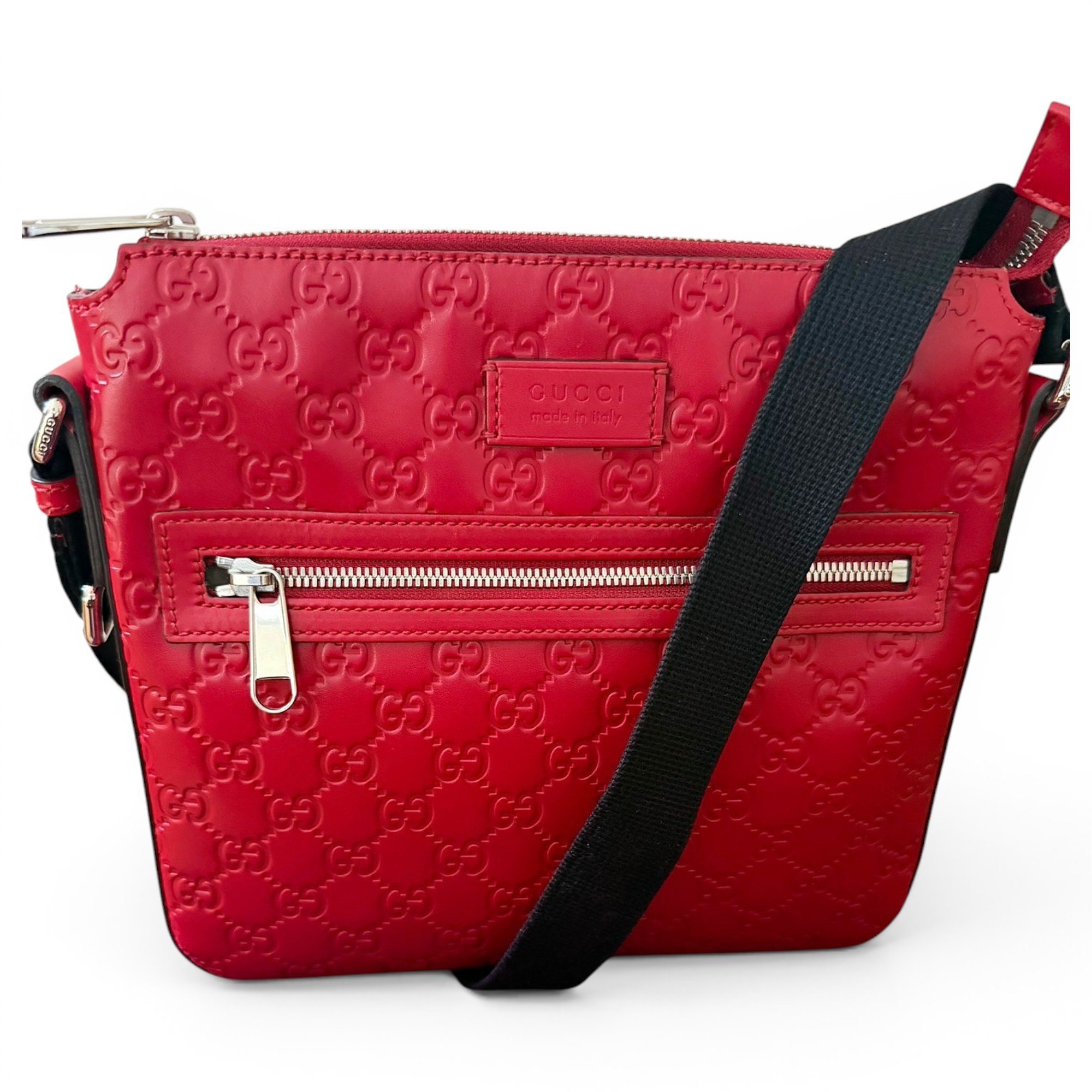 Leather crossbody bag