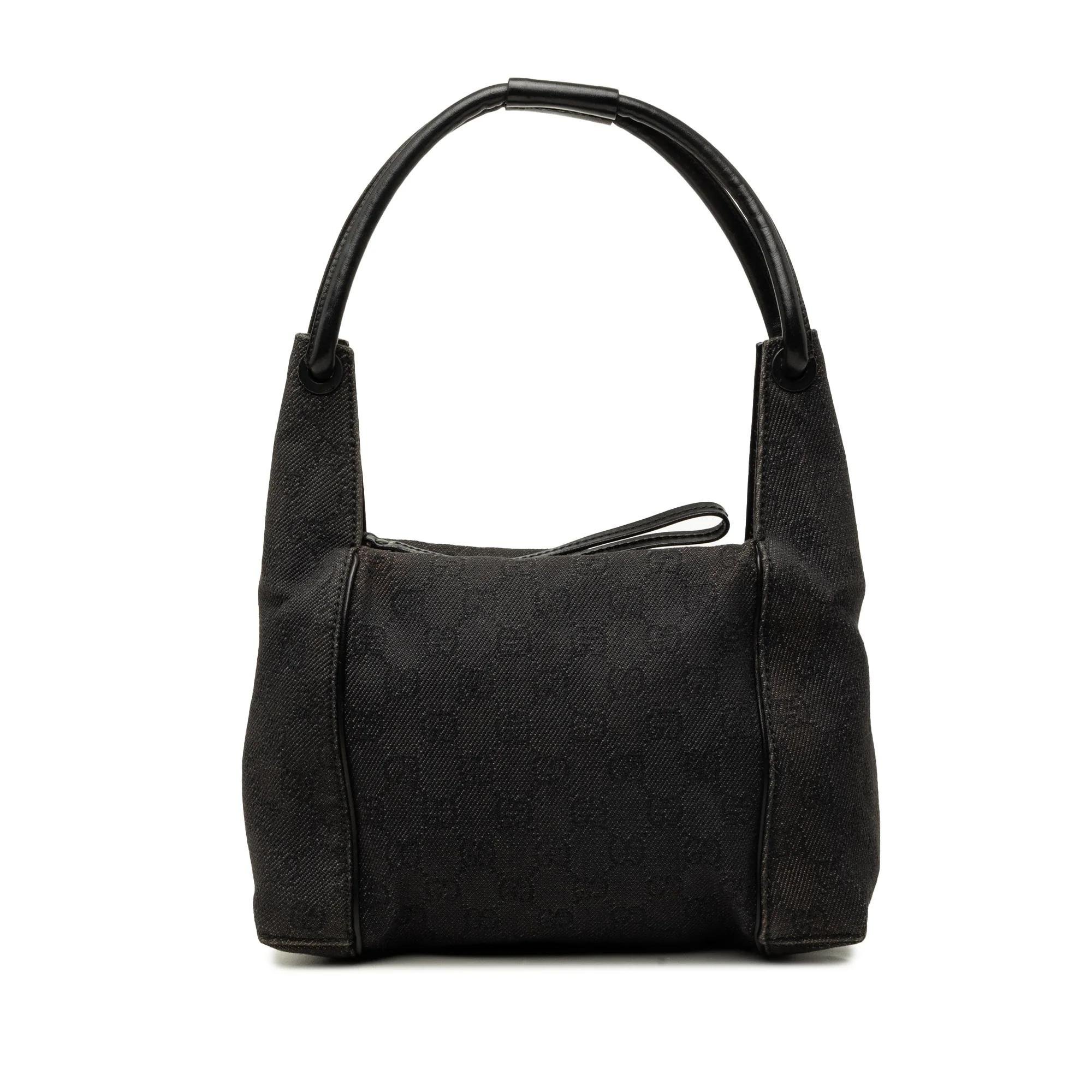 Gucci B leather handbag