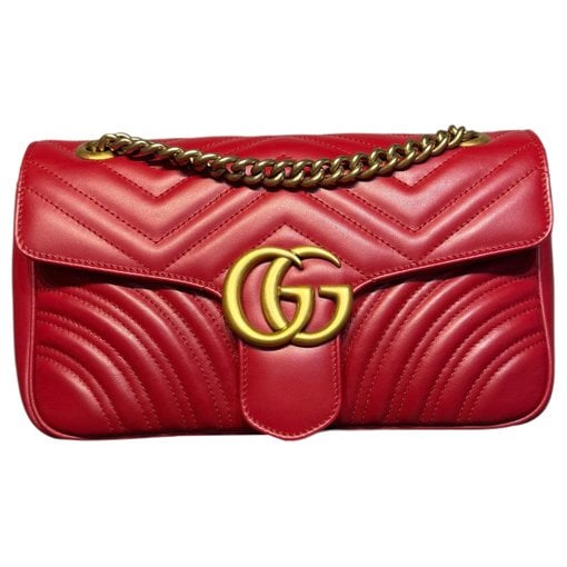 GG Marmont Chain leather handbag