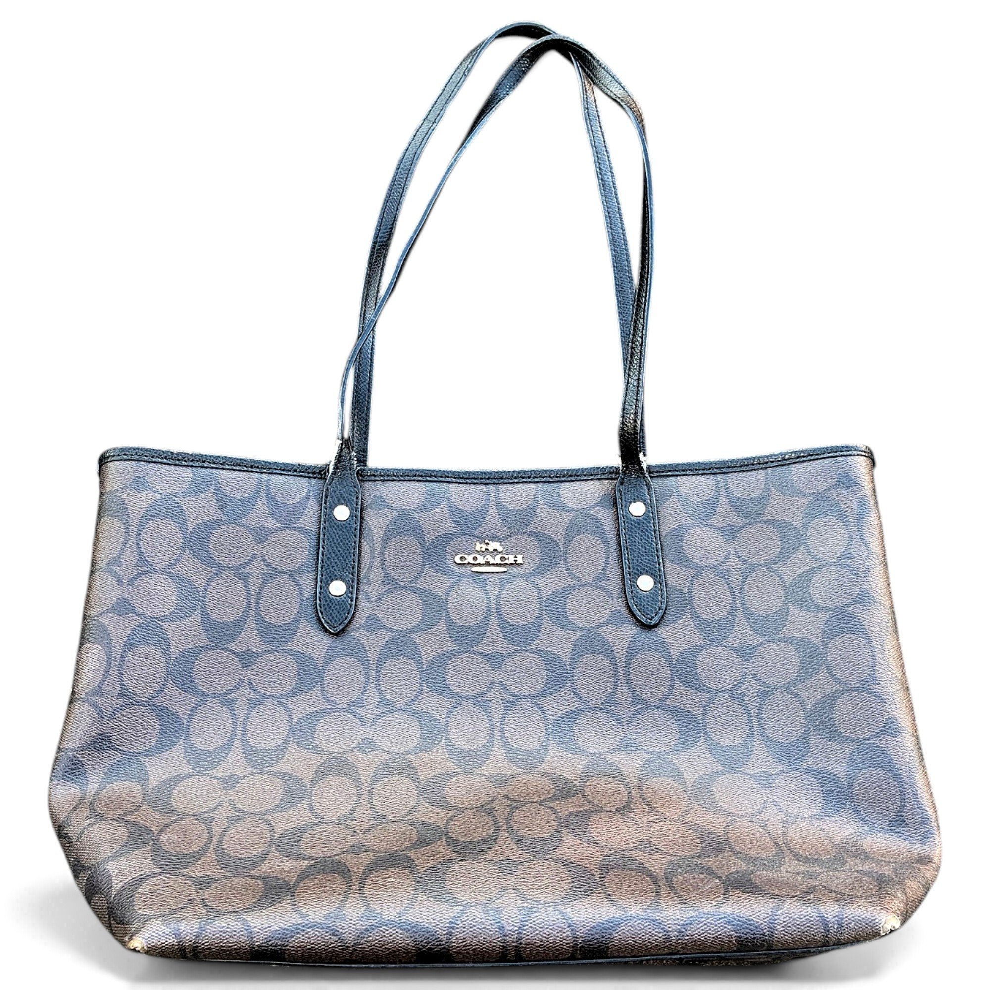 CITY ZIP TOTE leather handbag