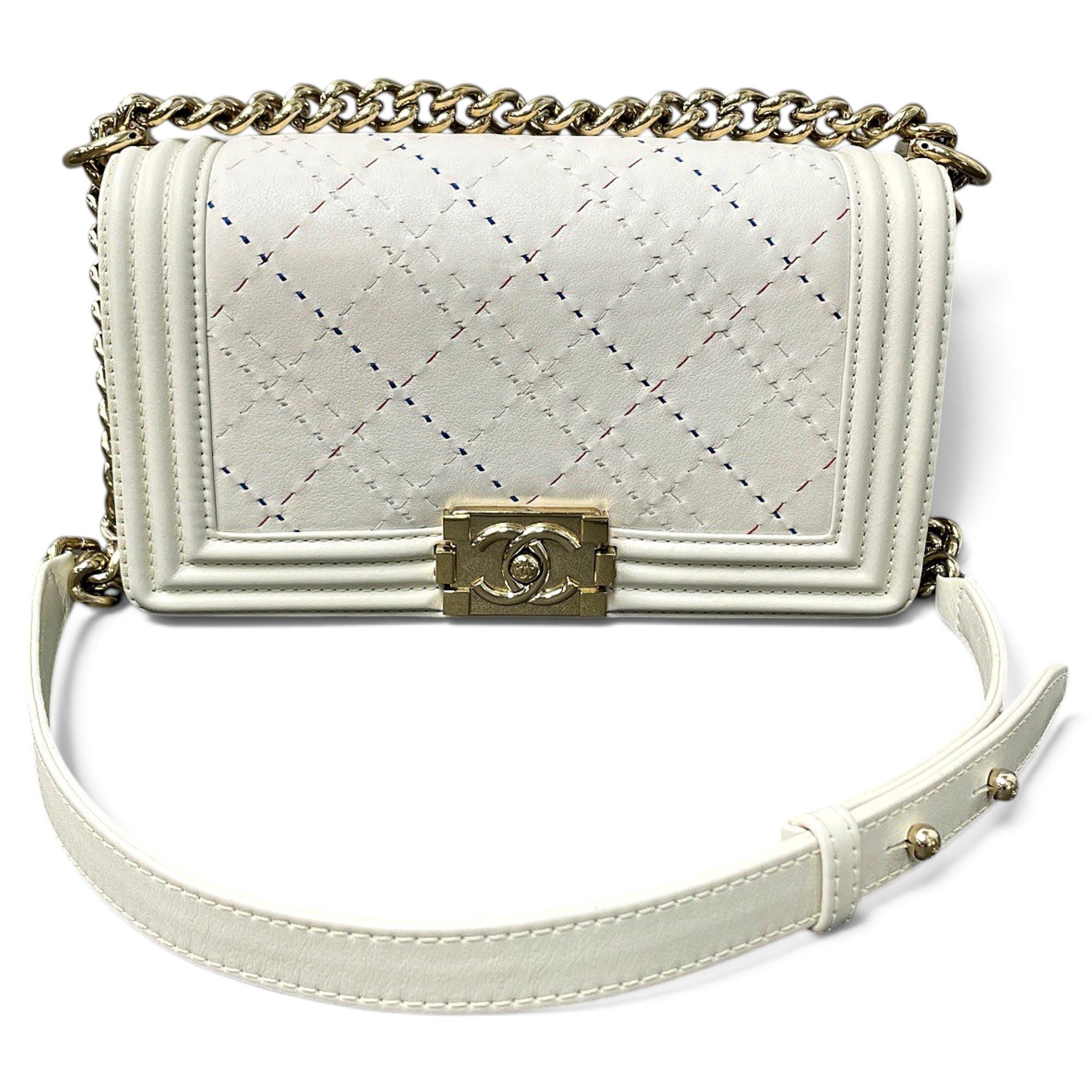 Boy leather crossbody bag