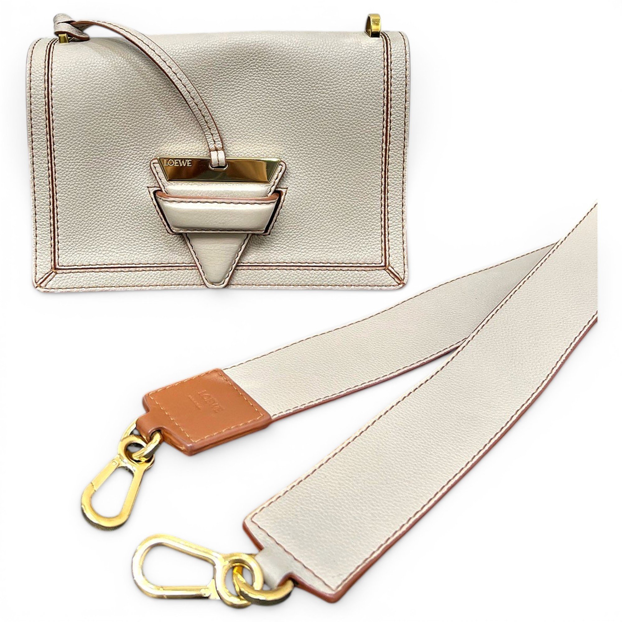 Barcelona leather handbag