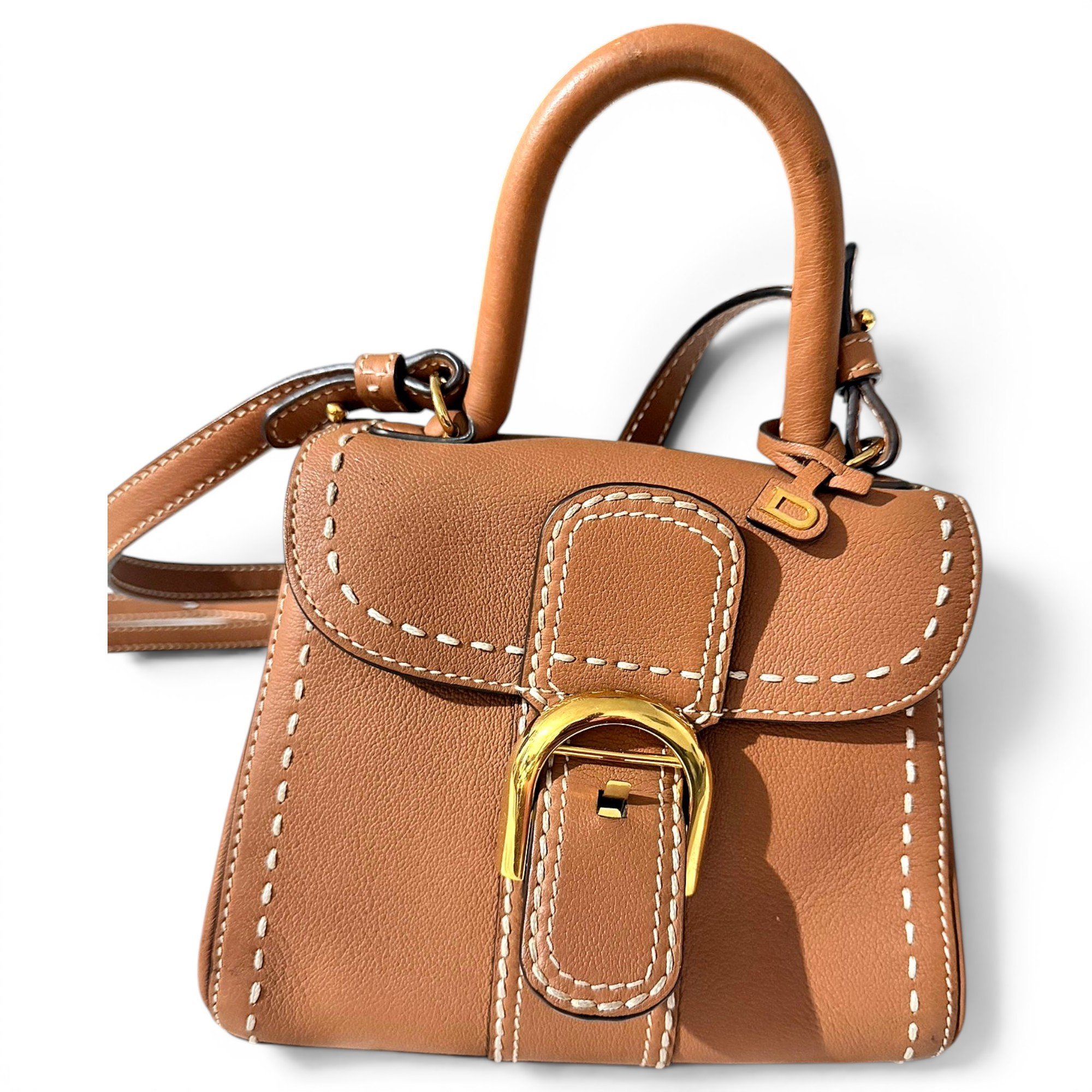 Brillant leather handbag