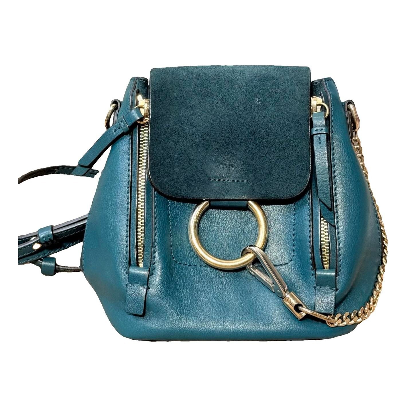 Faye leather backpack