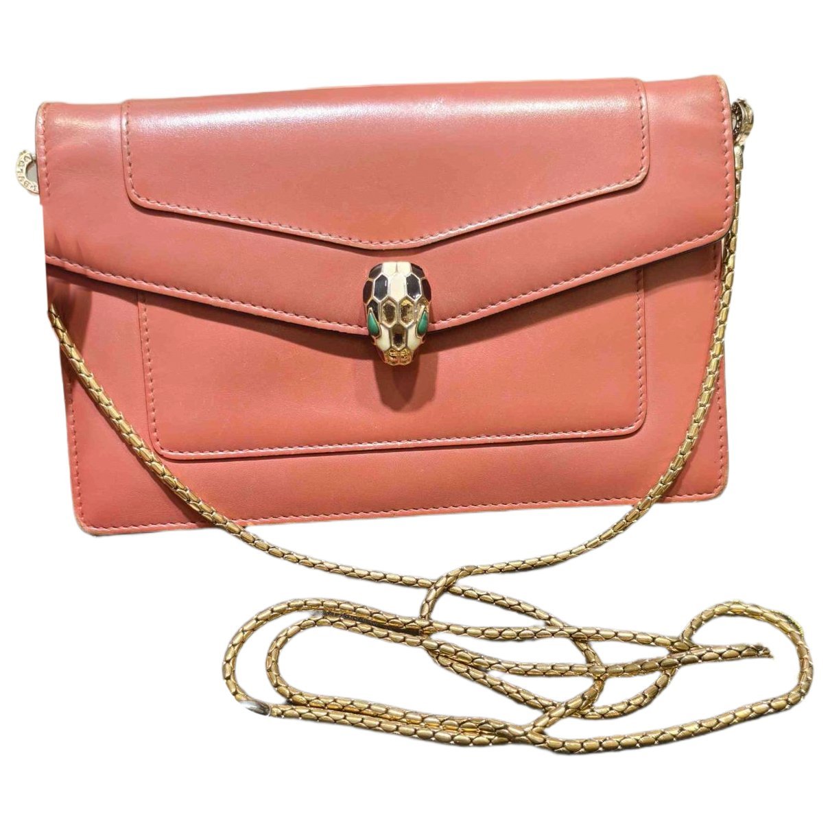 Serpenti leather crossbody bag