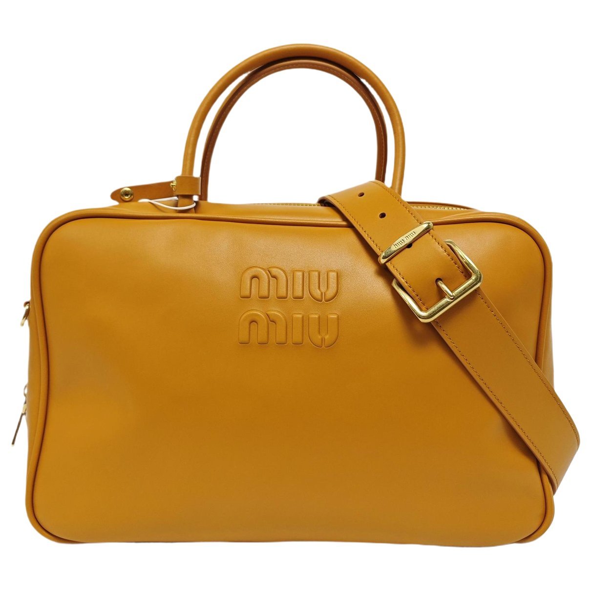 Beau leather handbag