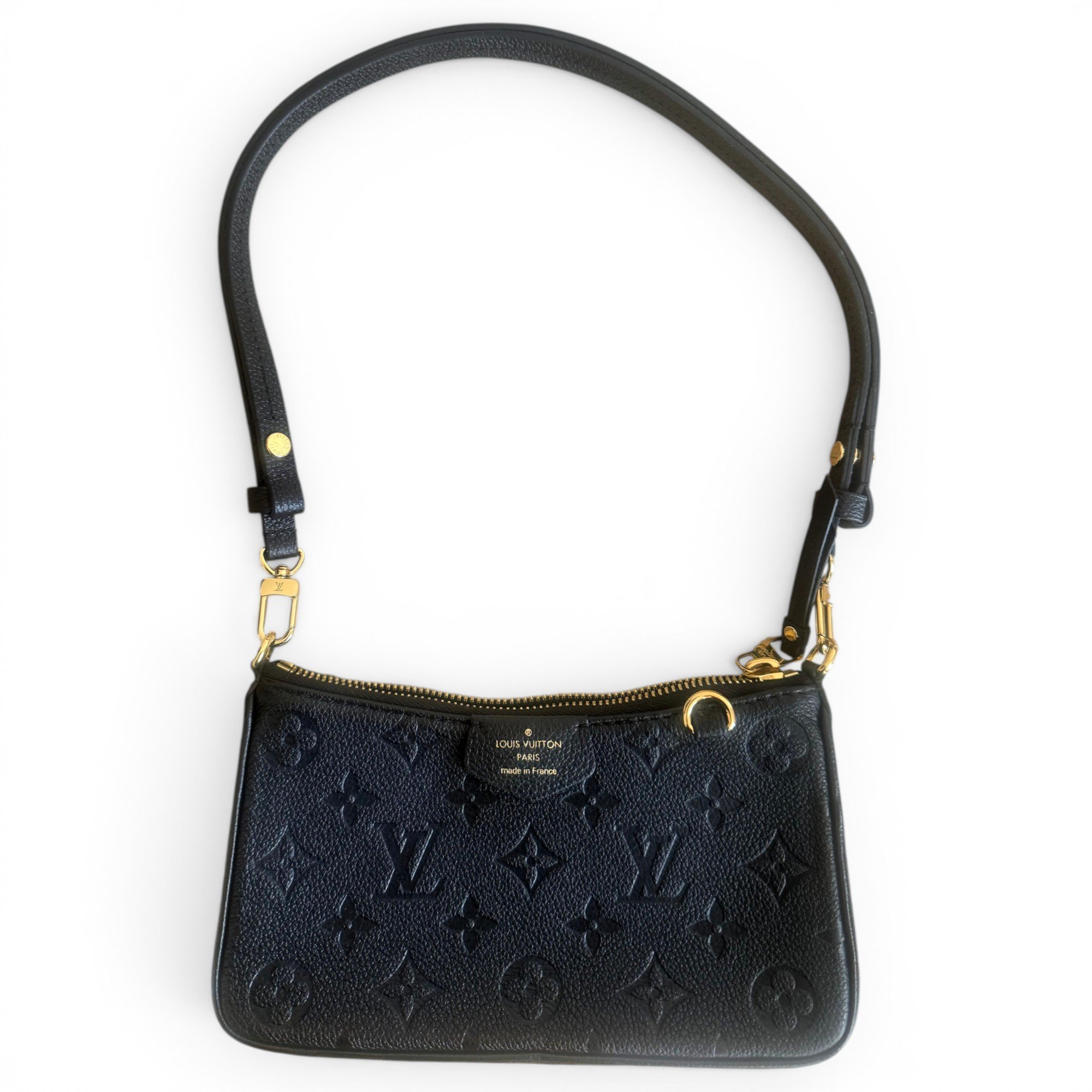 Louis Vuitton Easy Pouch On Strap leather crossbody bag