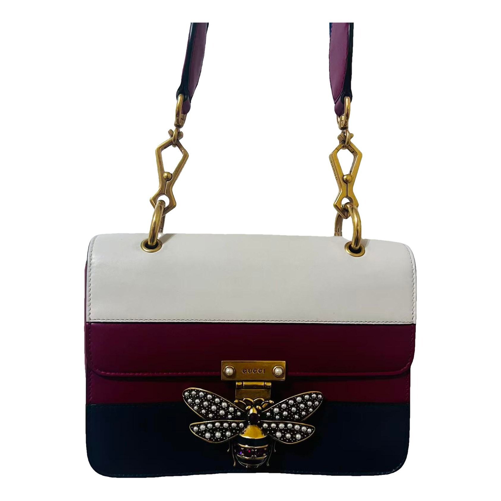Queen Margaret leather handbag