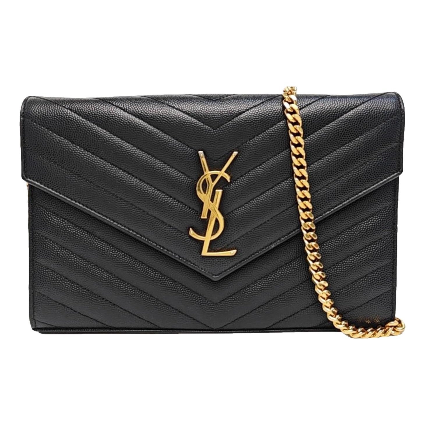 Baby monogramme leather handbag