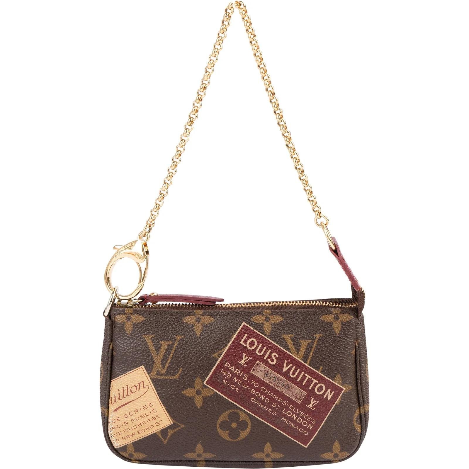 Pochette Accessoire leather handbag