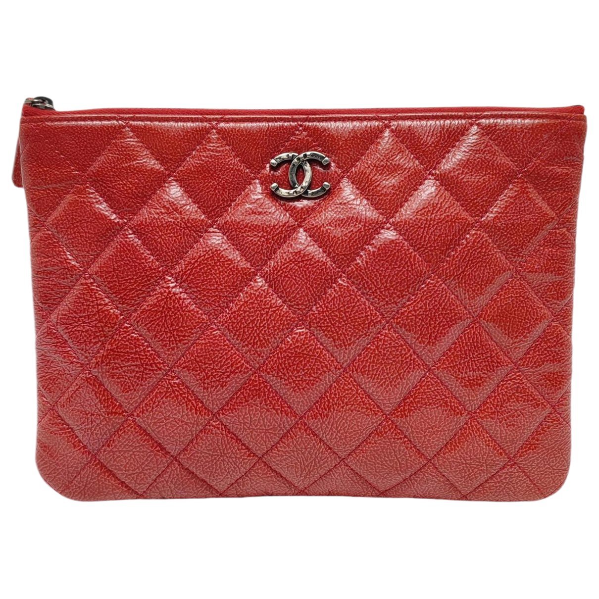 Patent leather handbag