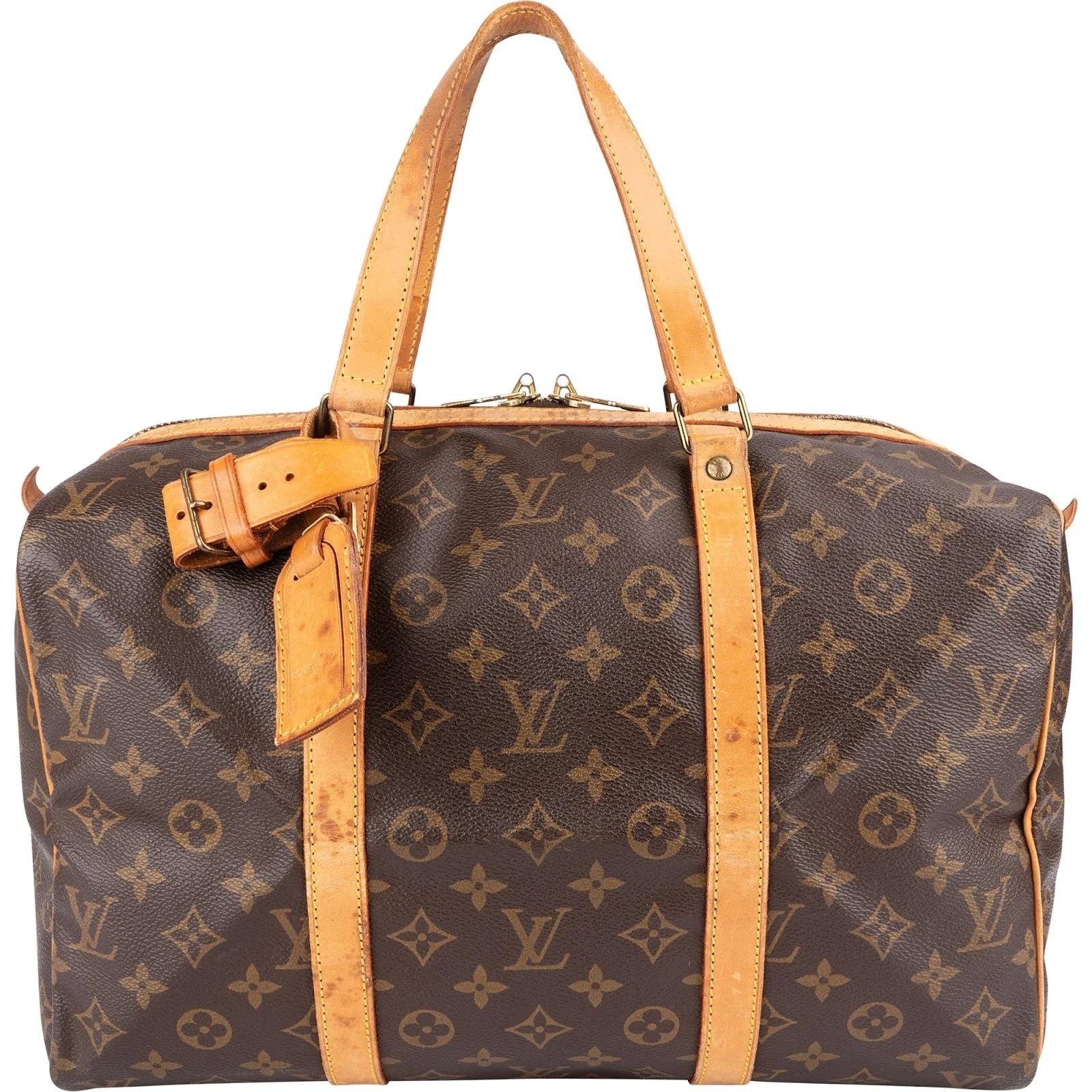 Sac souple leather handbag
