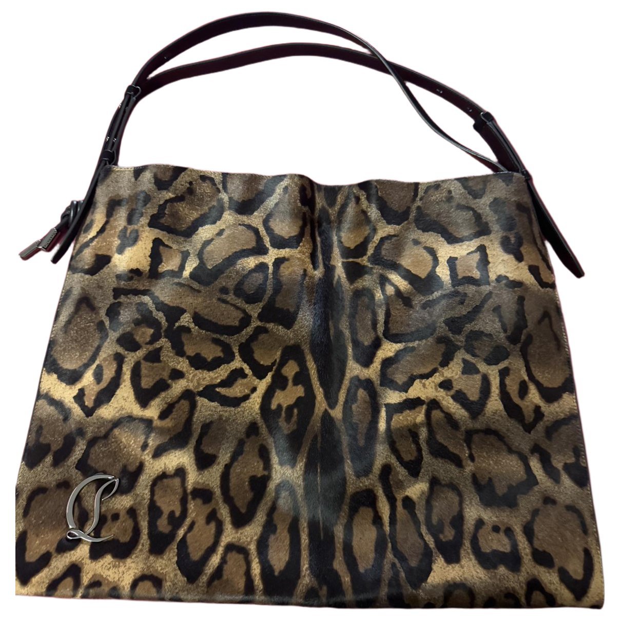 Christian Louboutin Pony-style calfskin handbag