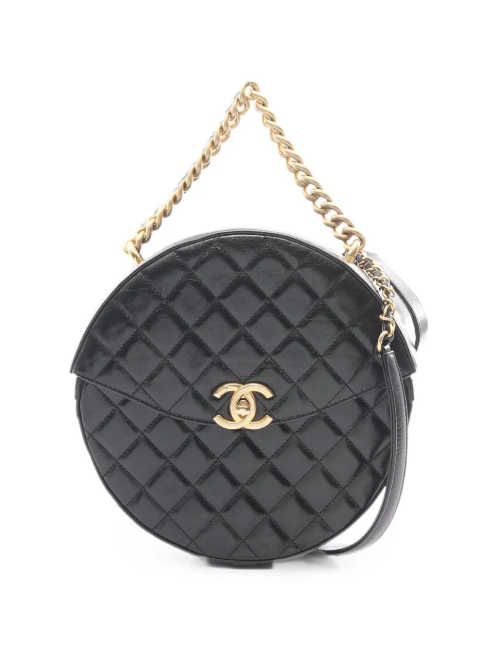 2018 Round Flap crossbody bag