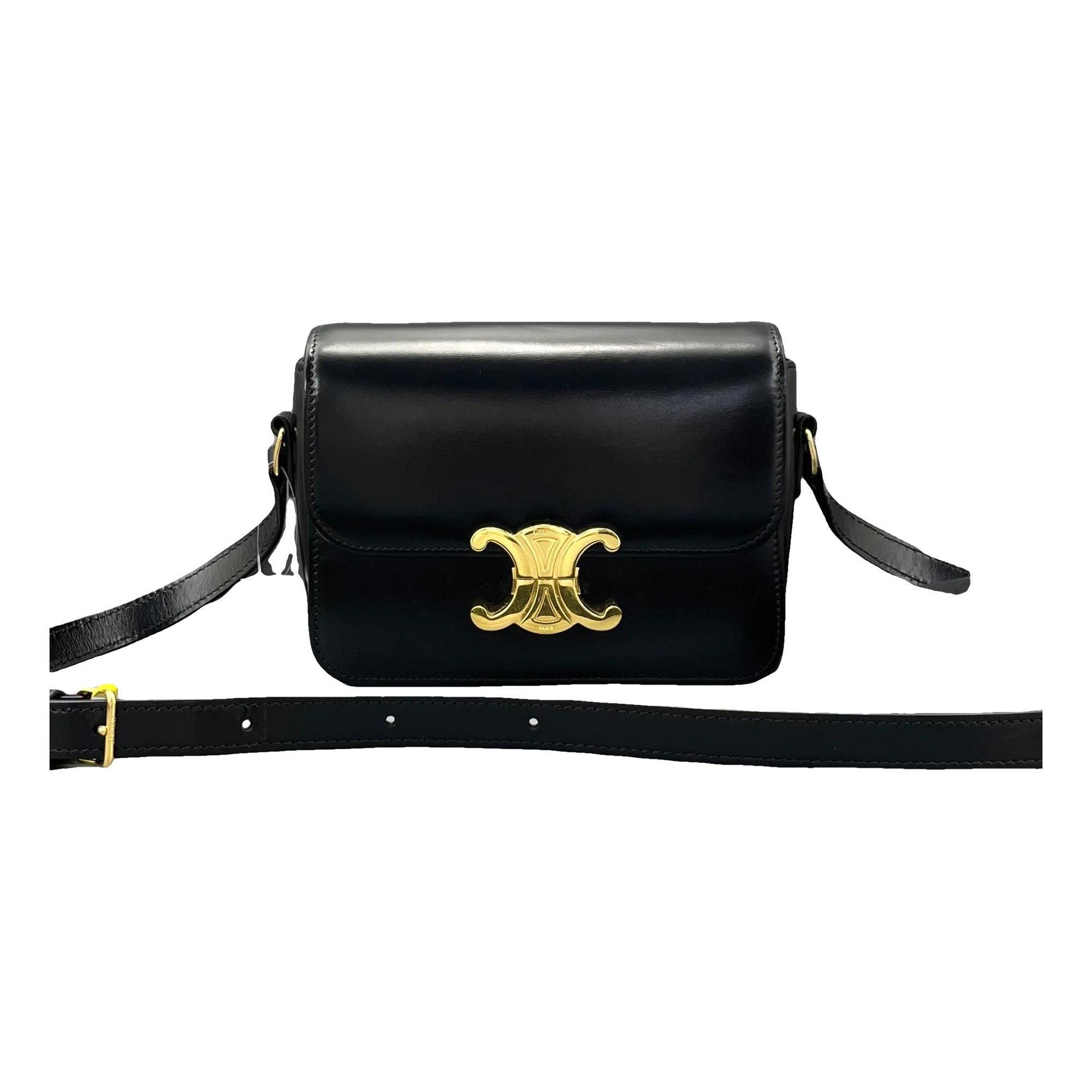 Leather crossbody bag