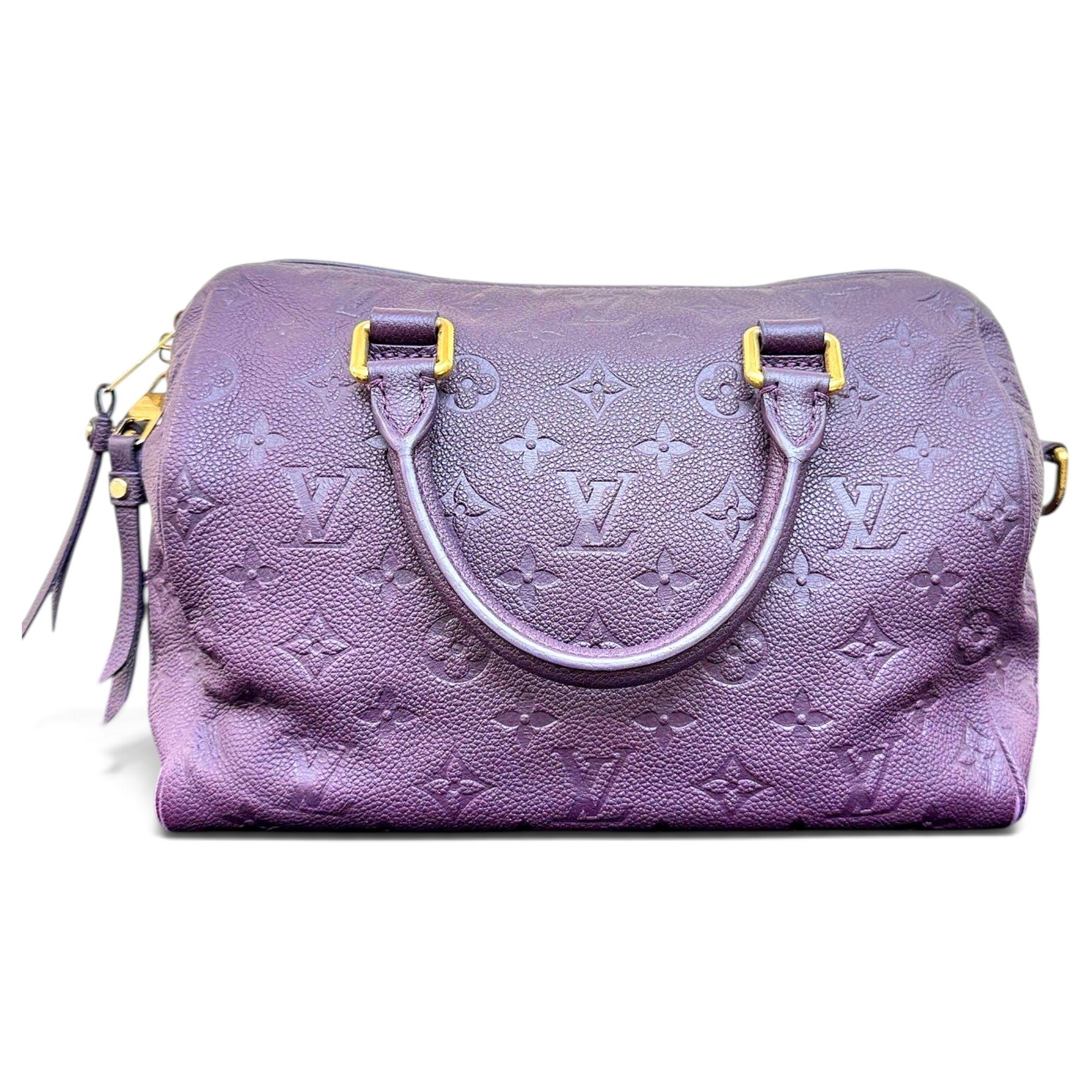 Speedy Bandoulière leather handbag