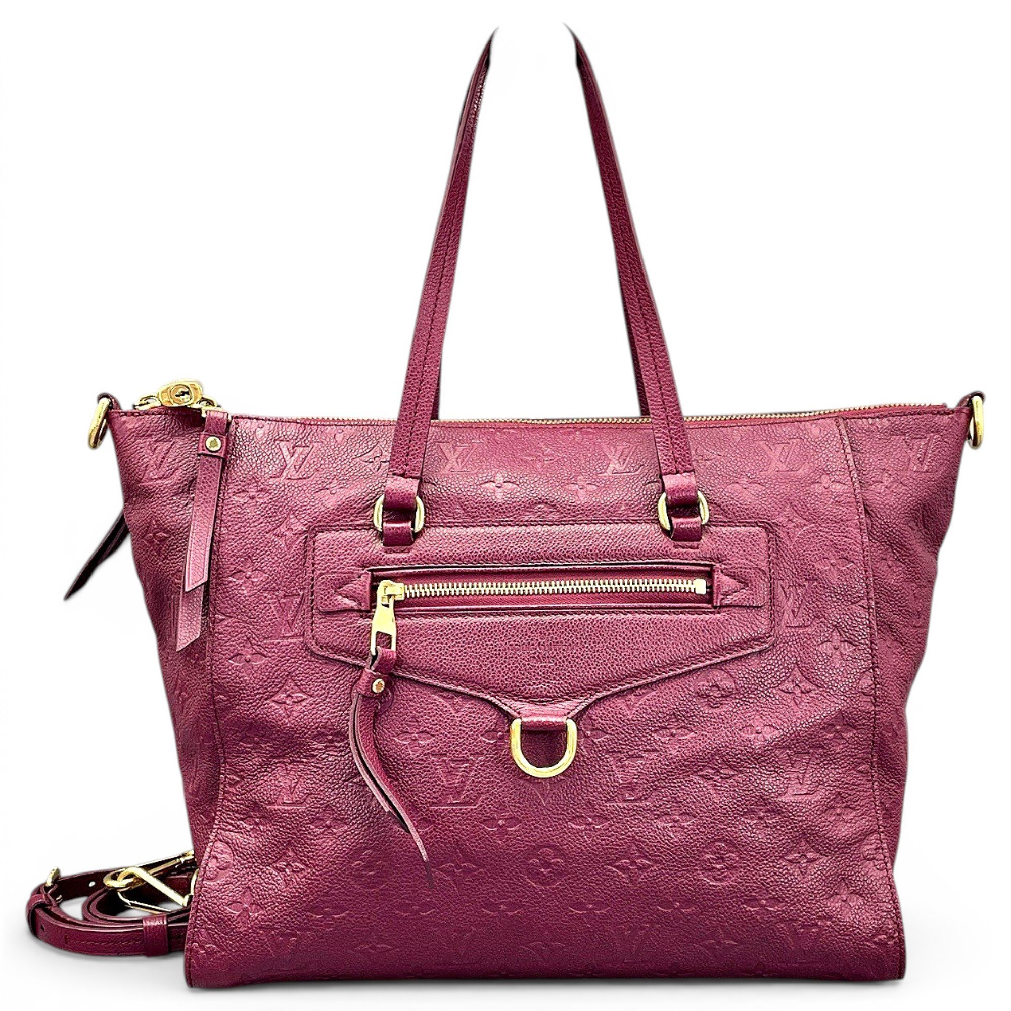 Lumineuse leather tote