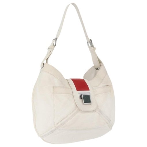Anagram leather handbag