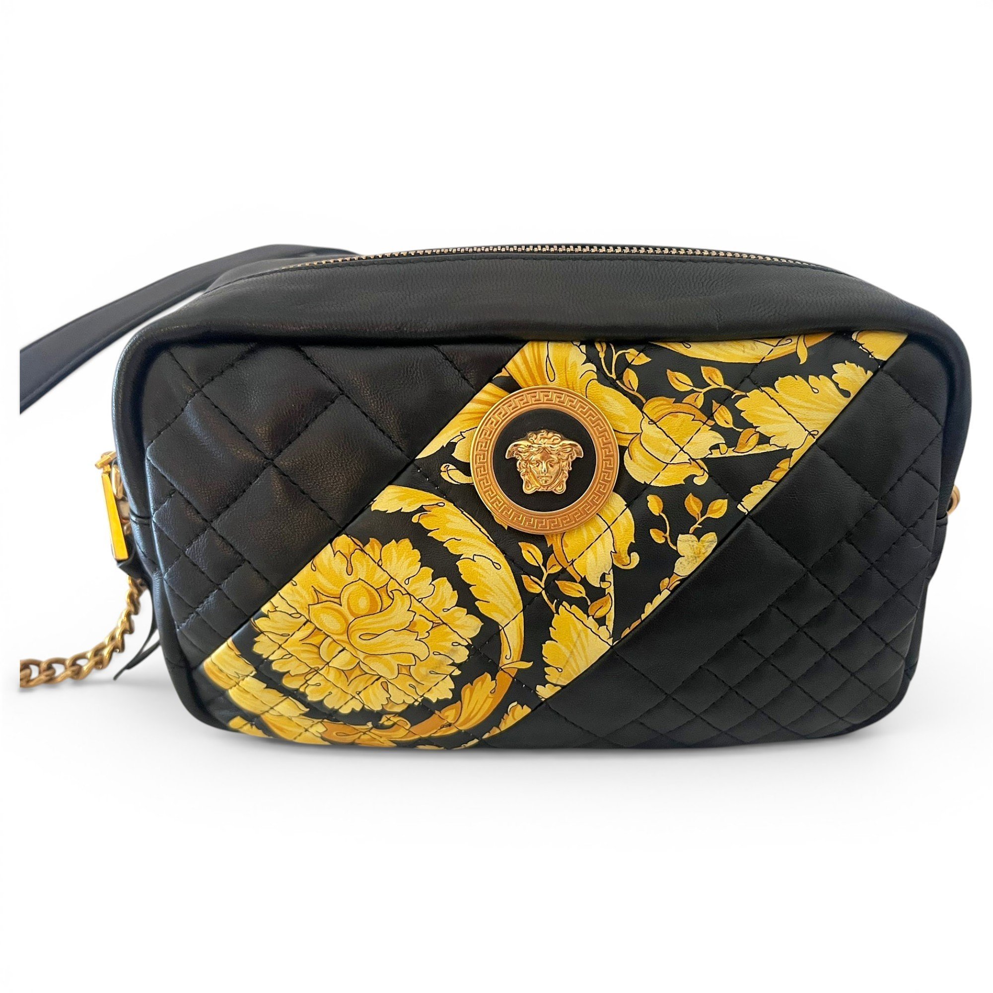 Leather crossbody bag