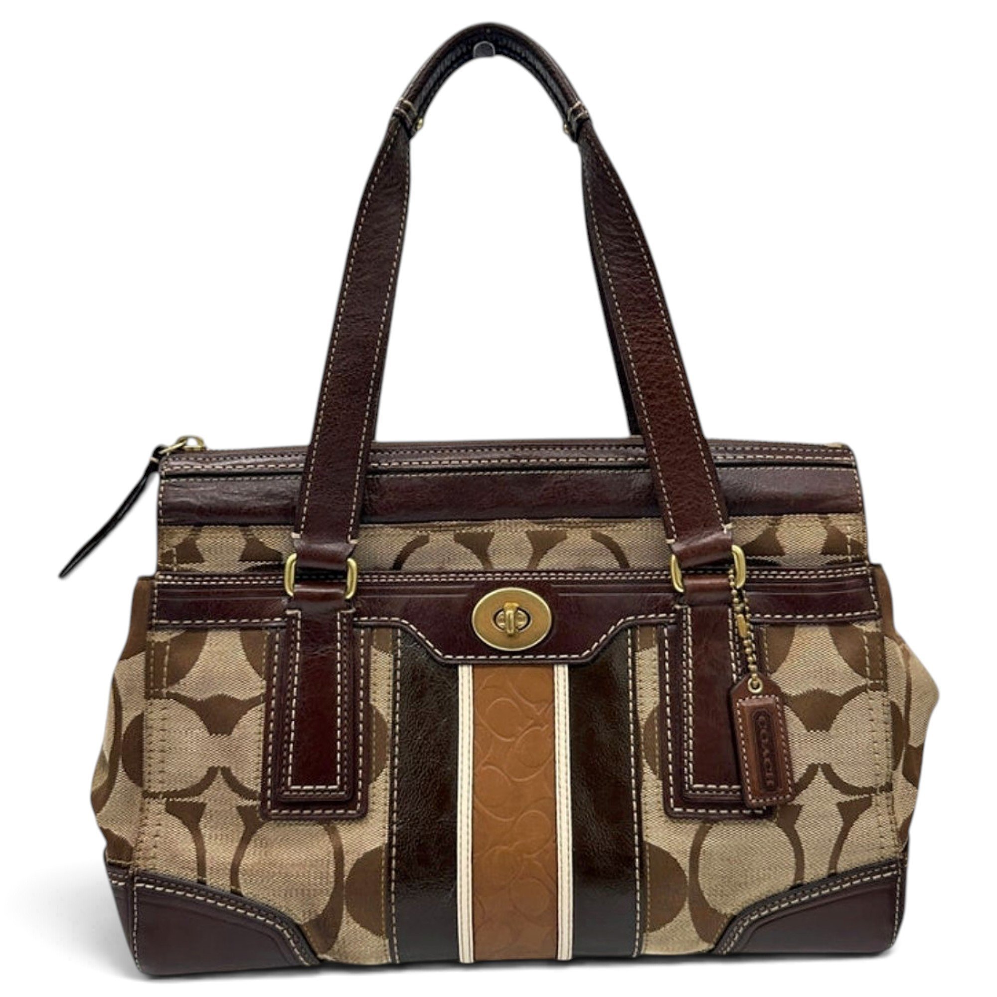 Leather satchel