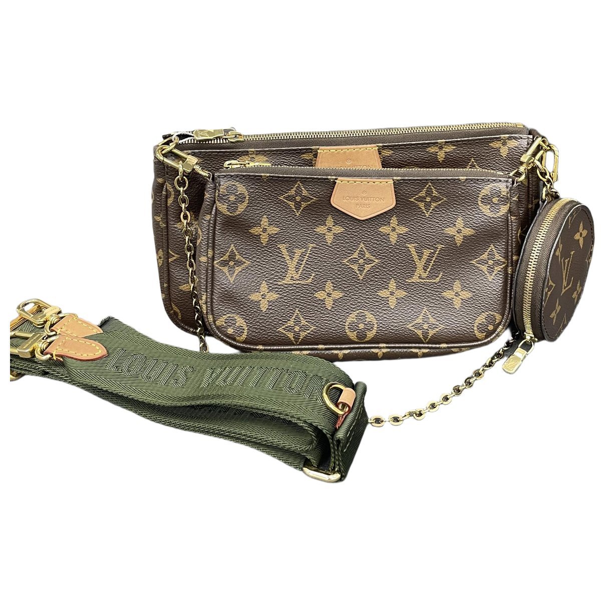 Multi Pochette Accessoires leather handbag