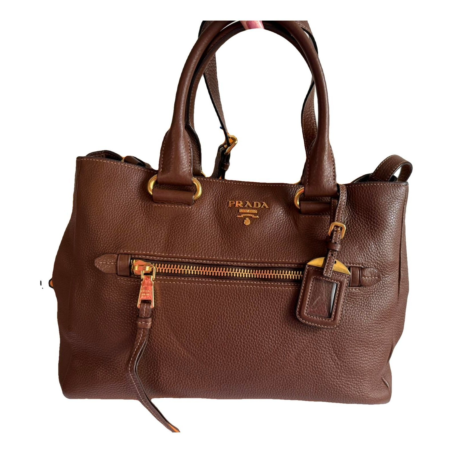 Leather handbag