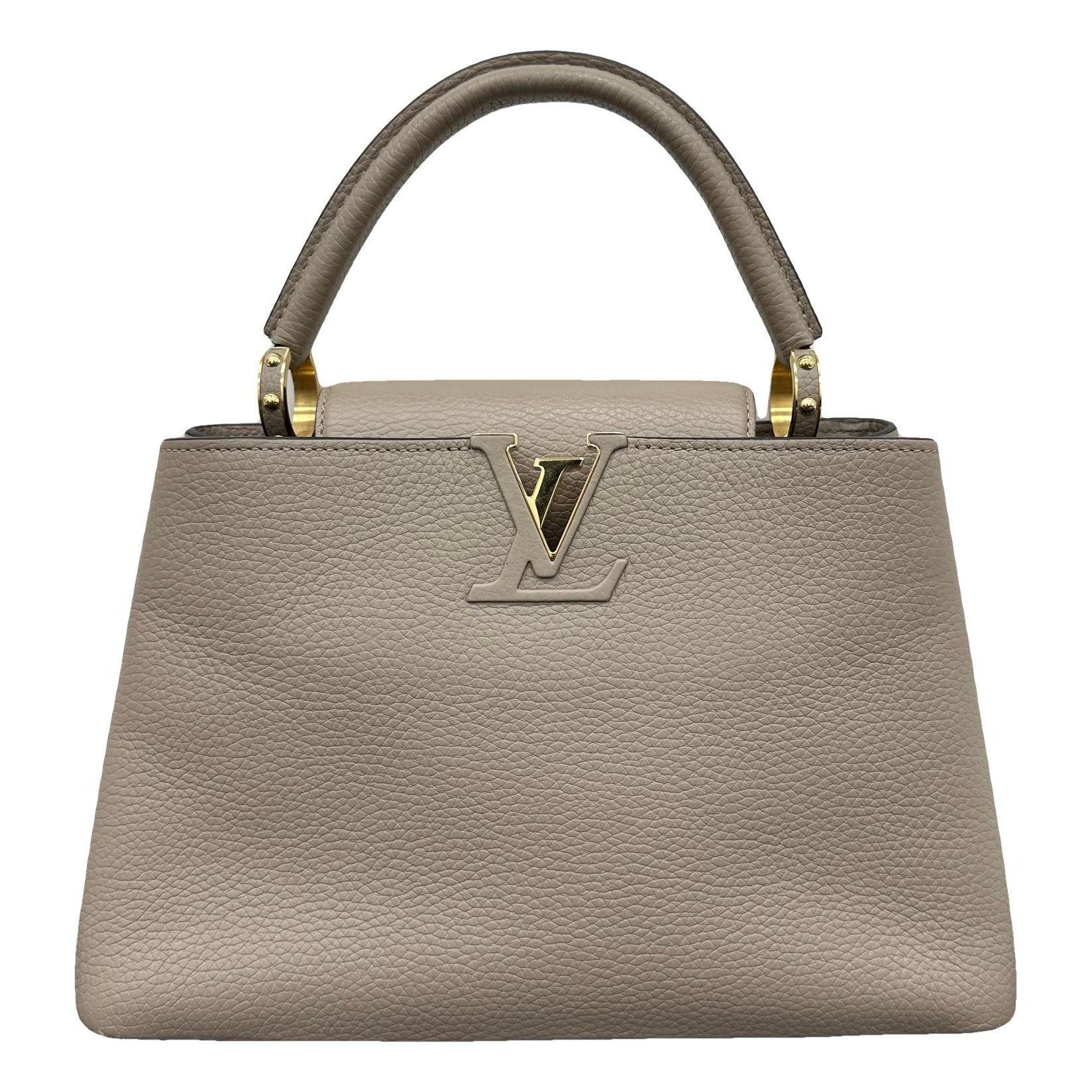 Capucines leather handbag
