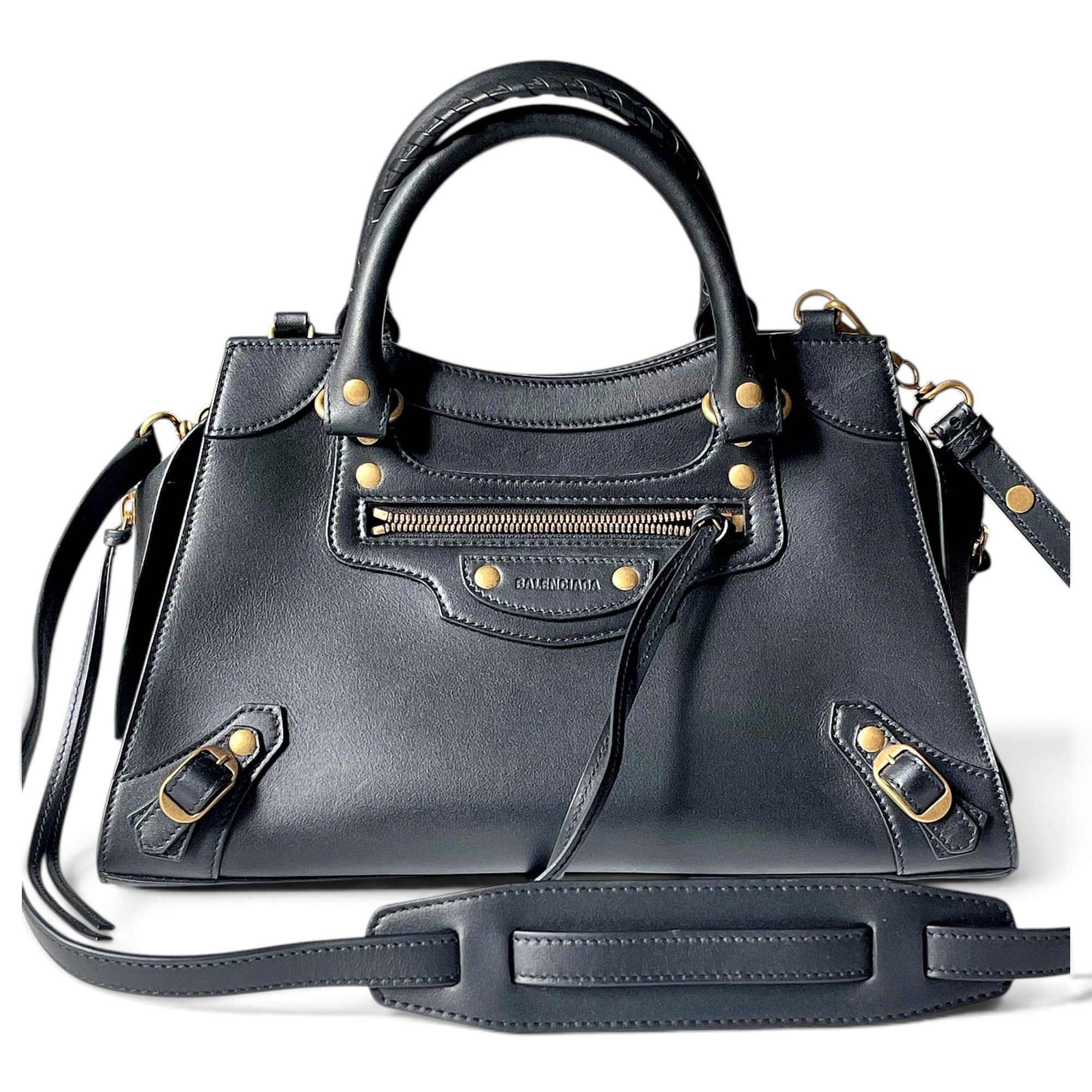 Neo Classic leather handbag