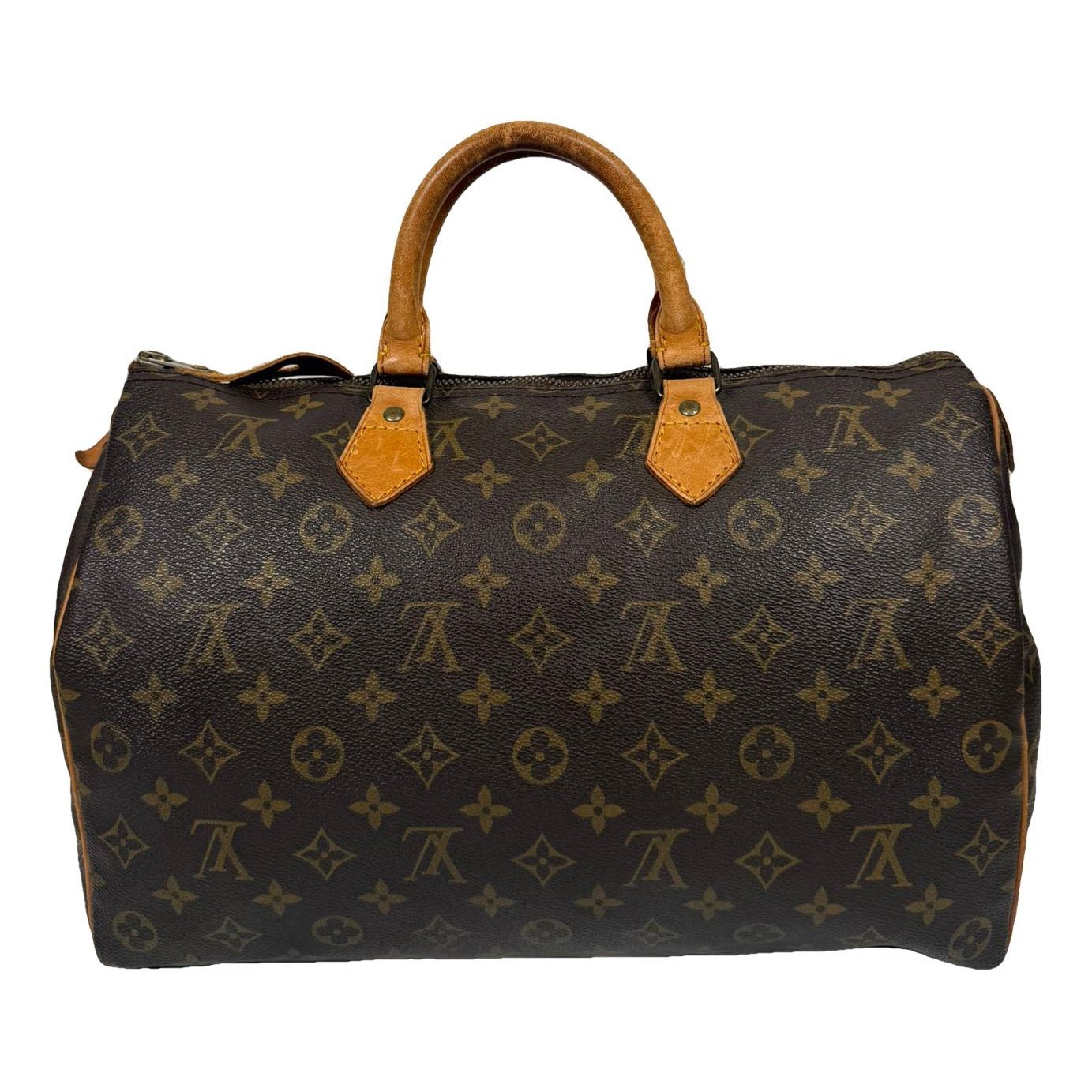 Speedy leather handbag