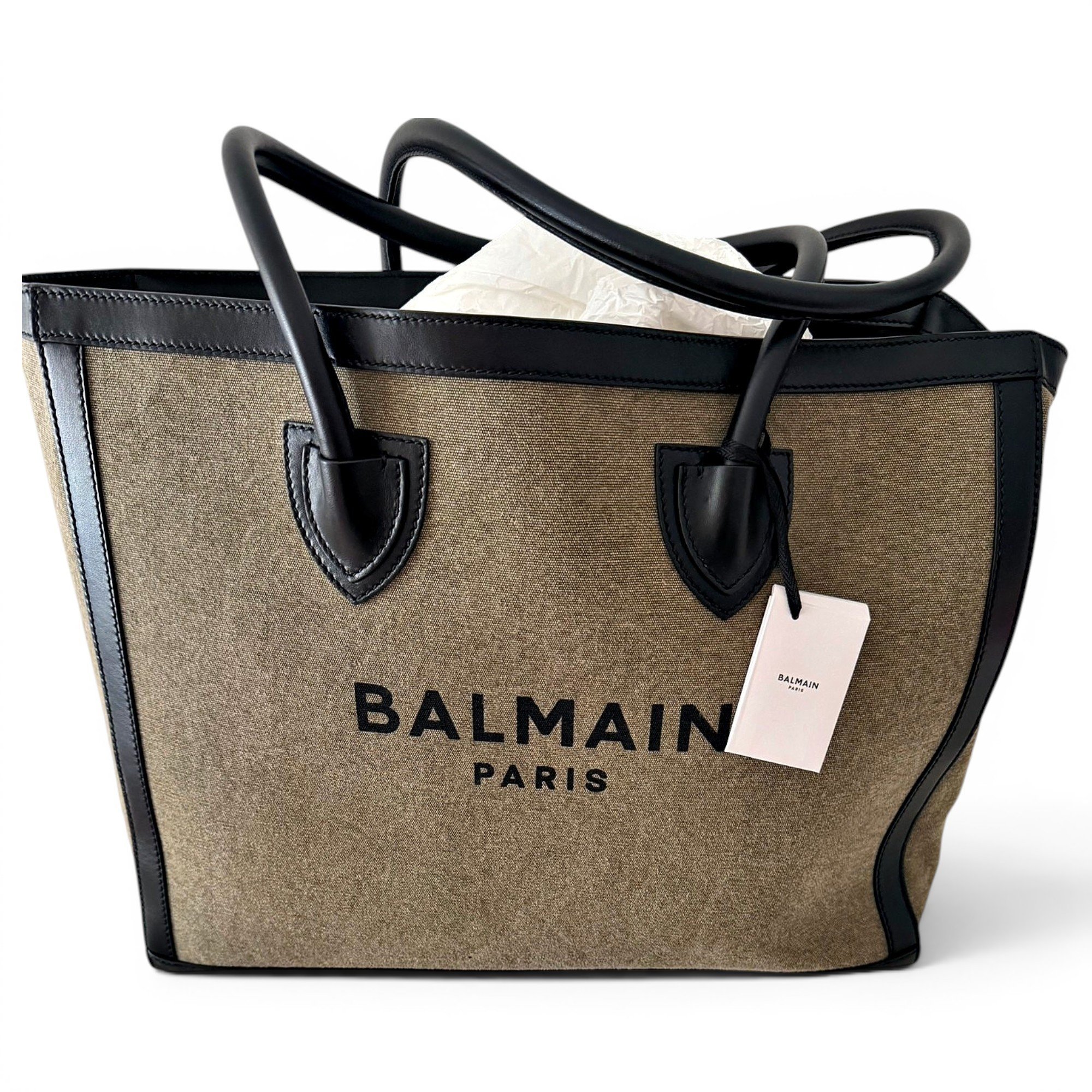 Leather tote