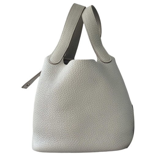 Picotin leather handbag