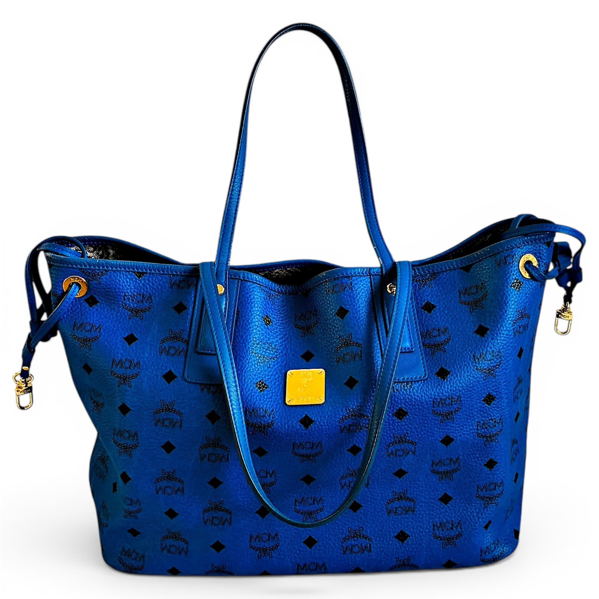 Leather tote