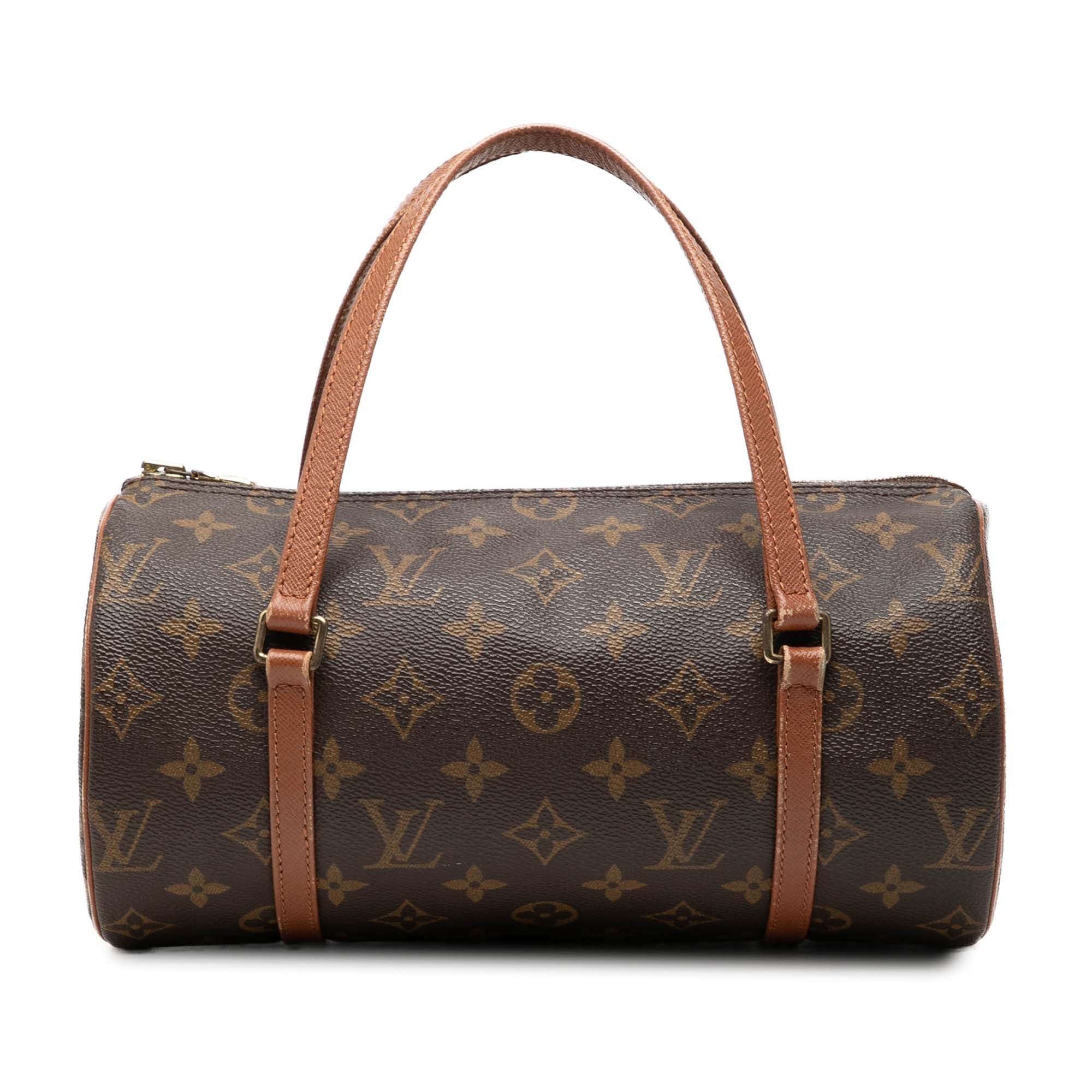 Papillon leather handbag